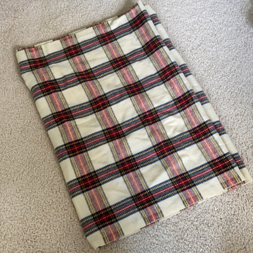Aldo Plaid infinity scarf